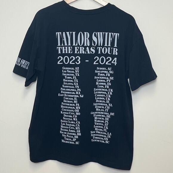 Authentic Taylor Swift The Eras Tour 2023 2024 Concert Shirt Small RARE - Picture 2 of 7